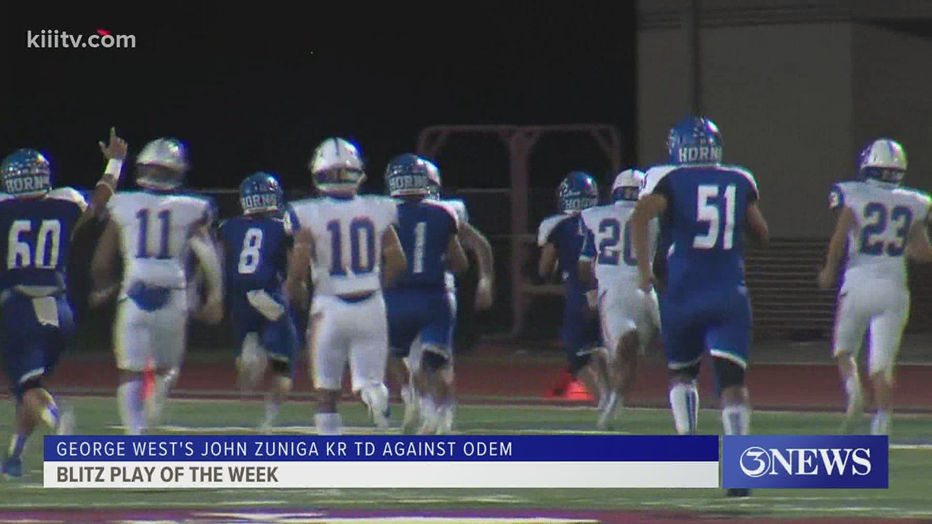 George West's John Nuziga wins play of the week honors; Looking at Saturday's playoff games