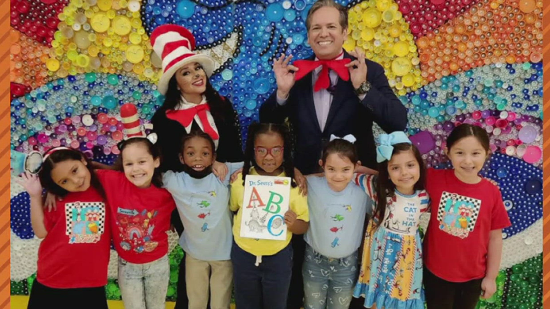 John-Thomas, Barbi and Lexis joined students at the Bayshore School of Science and Technology to read a bit of Dr. Seuss to local elementary students.