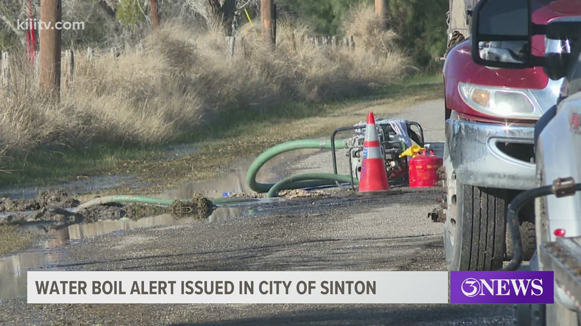 Crews said the water pressure would return slowly throughout the evening, but it will still be necessary to boil water before consuming or cooking with.