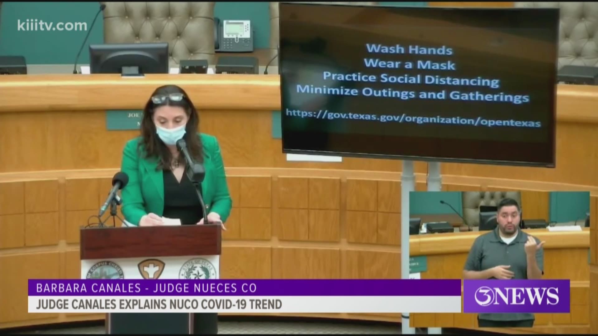 Nueces County officials discusses recent spike in cases