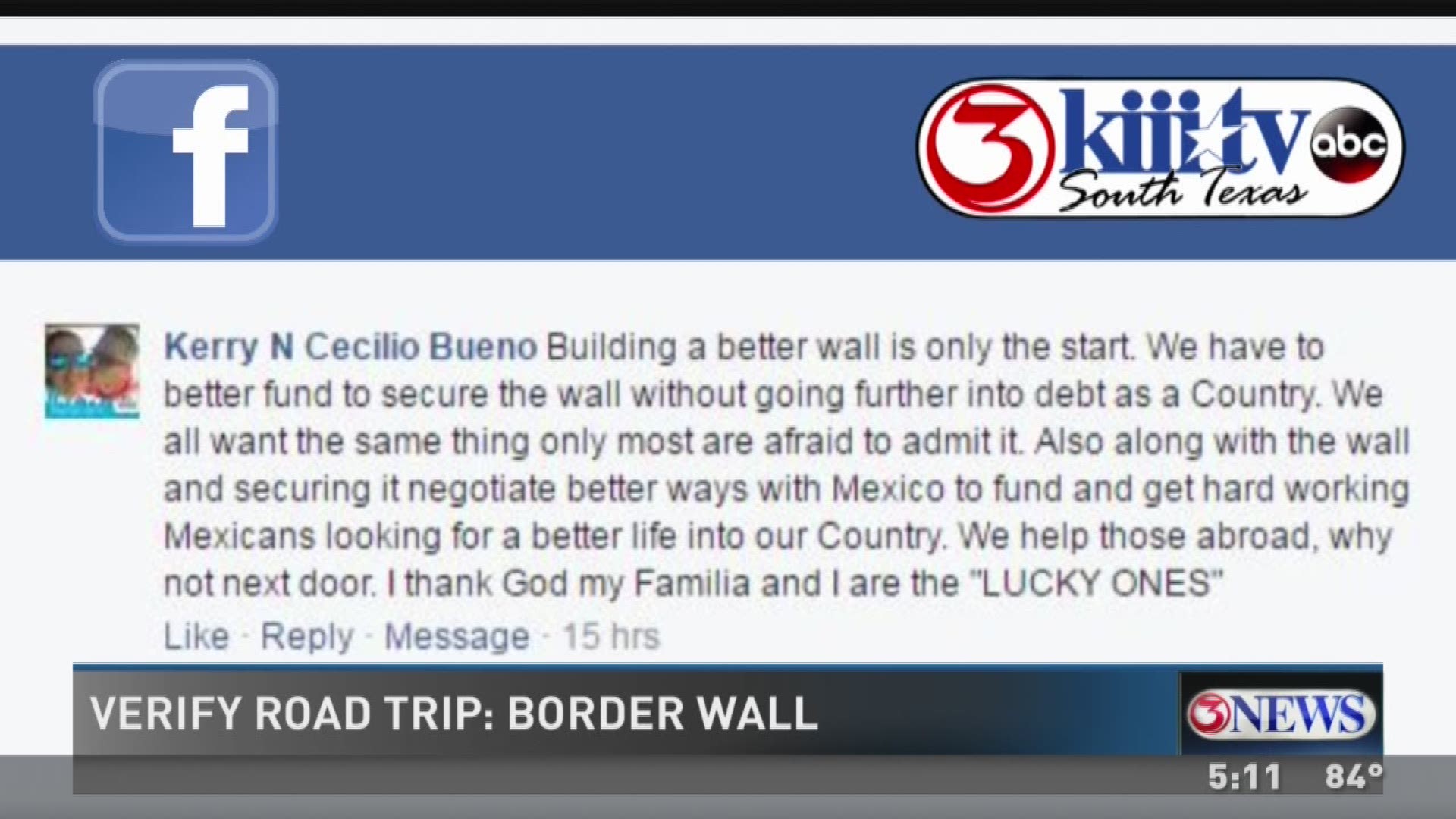 Bring up the topic of securing our border with Mexico and you are sure to find no shortage of opinions. Tonight on 3 News at 10 "Verify Road Trip" is tackling this hot button political issue.