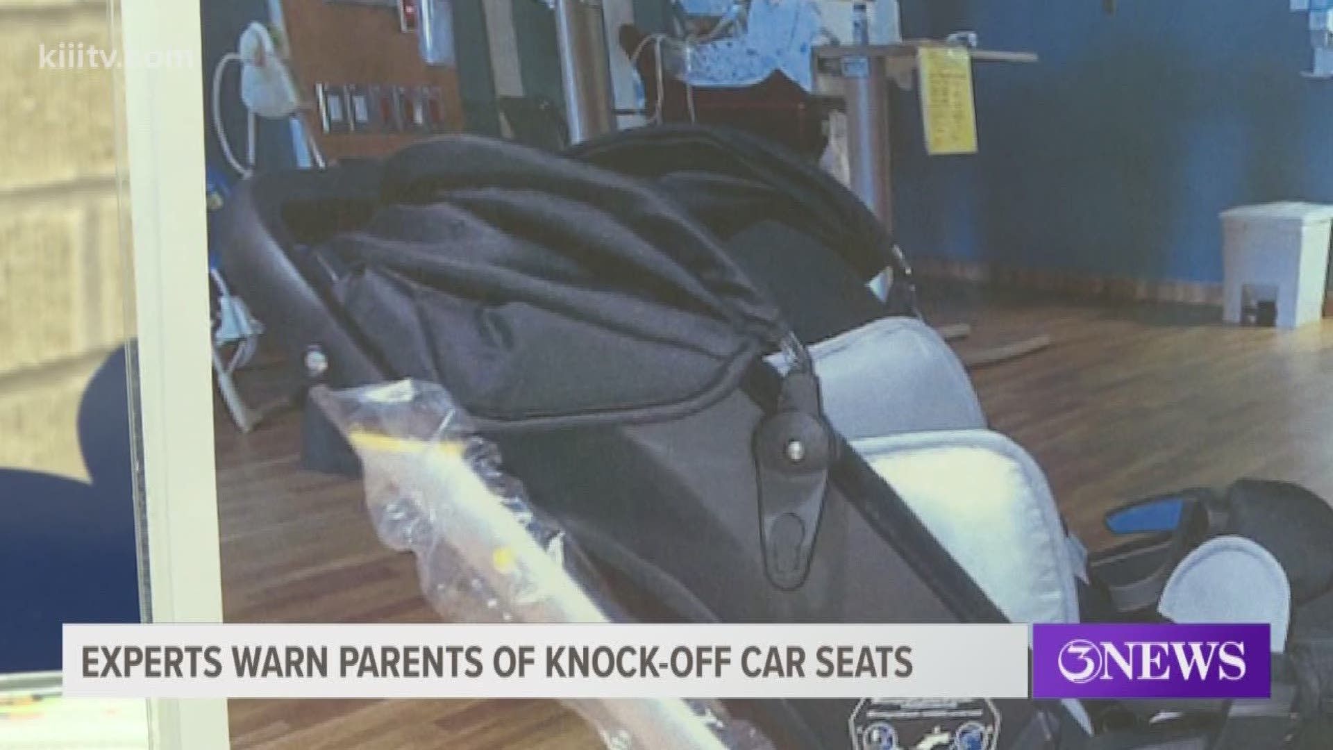 We have all heard of knock offs when it comes to designer purses, watches, things like that -- but what about children's car seats? According to one expert, it's is a thing.