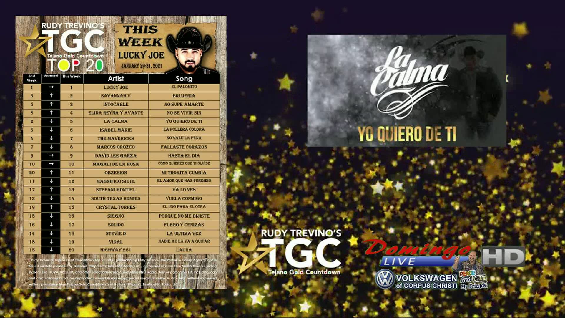Tejano Gold Countdown- Top 5