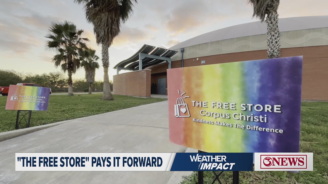 Nonprofit Free Store Corpus Christi braves cold snap to help keep community warm