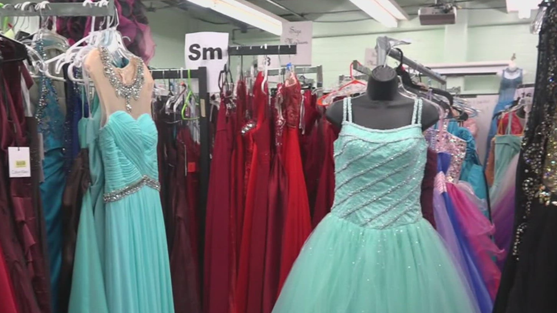 They are planning to give the prom dresses and accessories to students who can use them for free!
