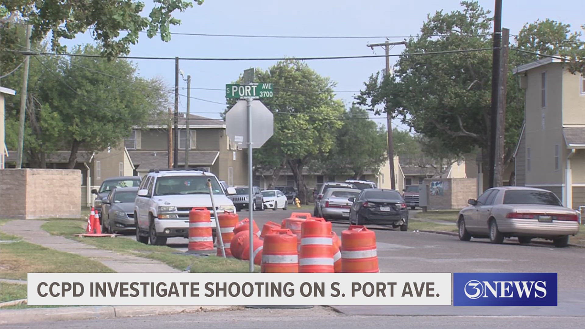 A shooting took place along South Port near the La Armada Apartments, just after 3:30 a.m.