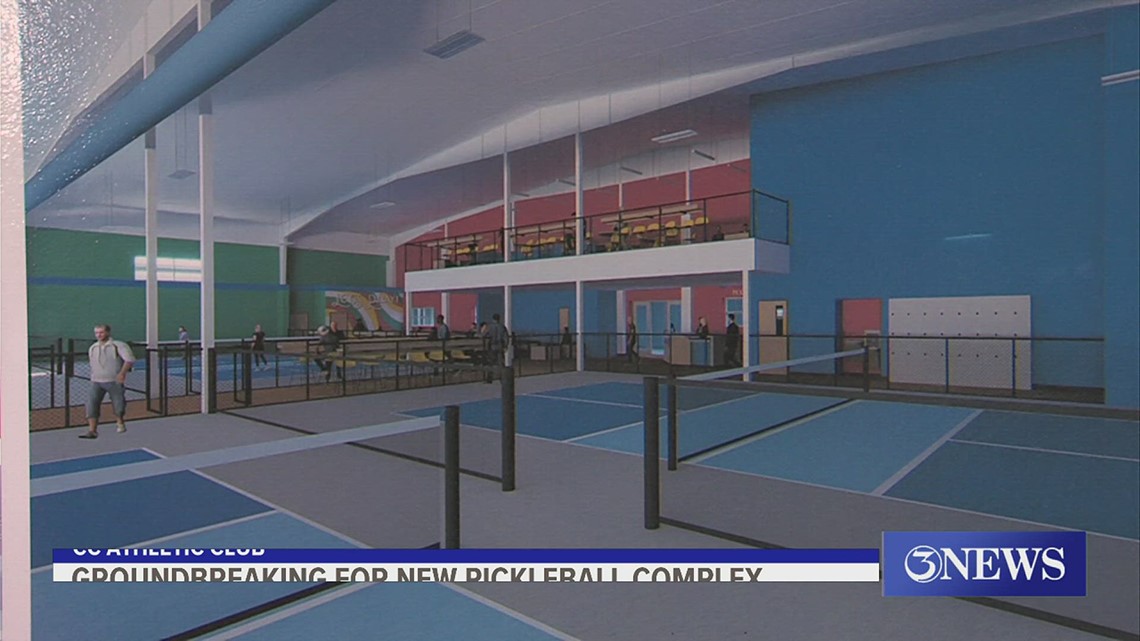 Corpus Christi Athletic Club breaks ground on pickleball complex
