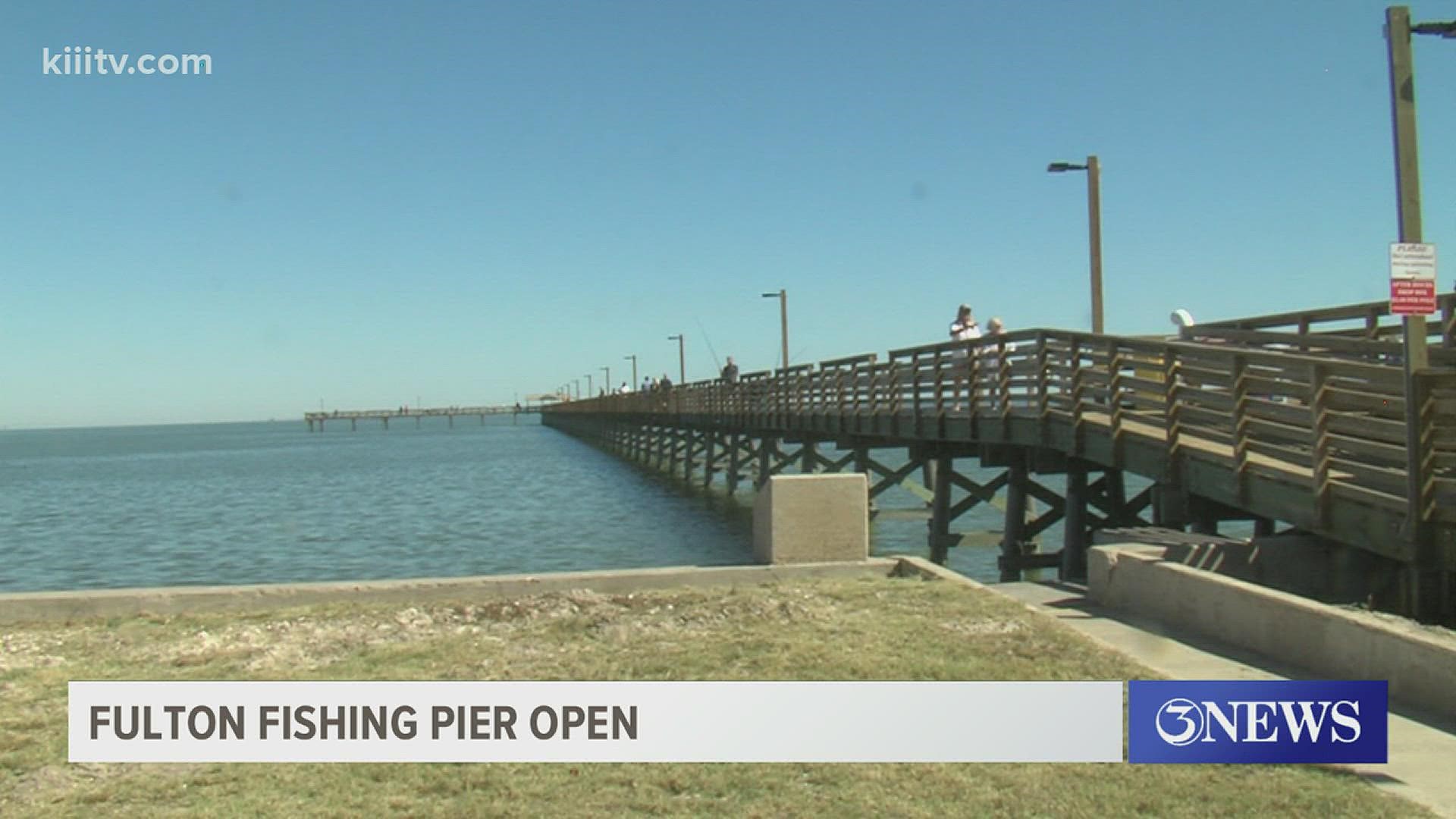 Fulton Fishing Pier officially reopens with ribbon cutting ceremony