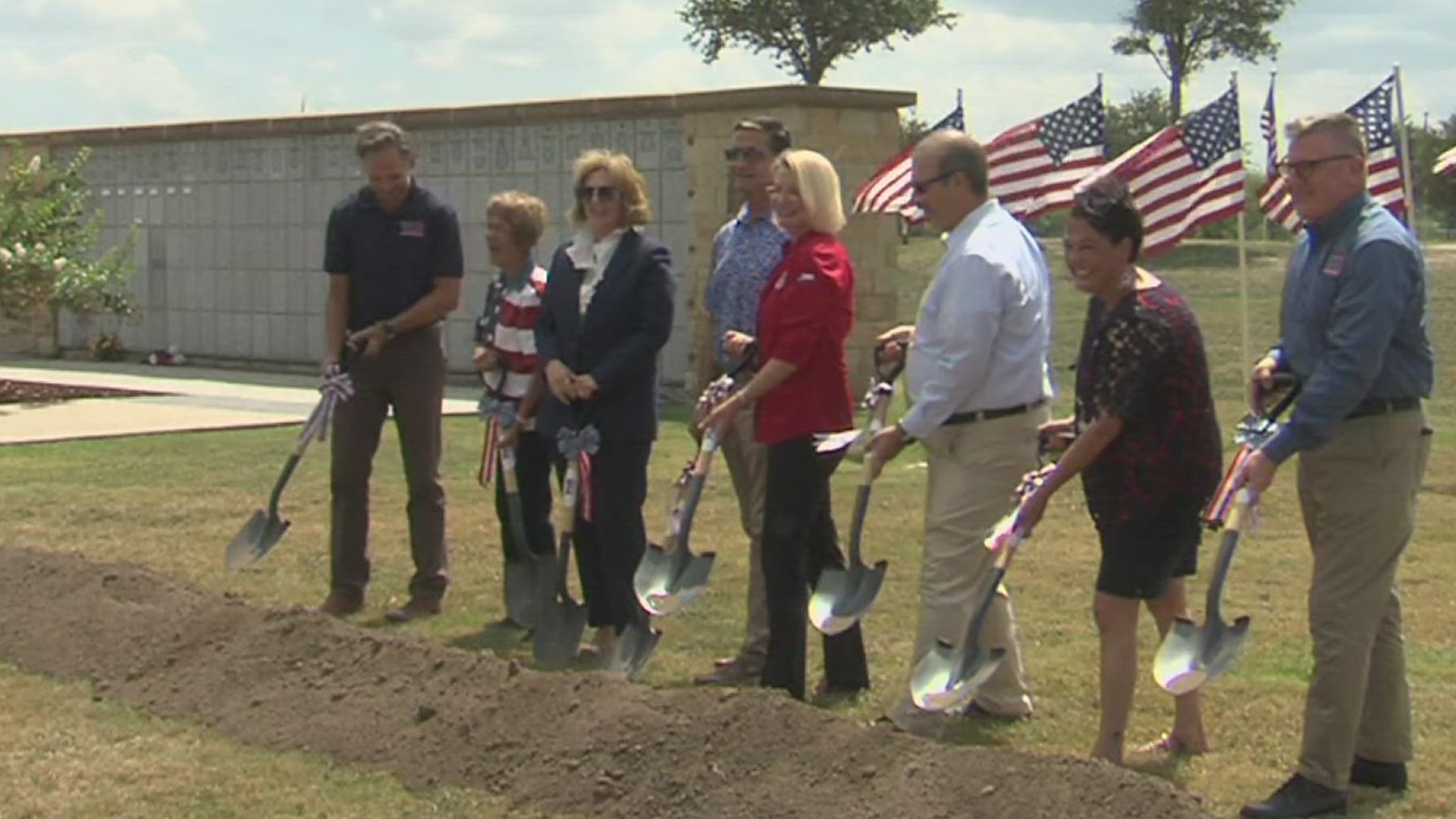 Several Coastal Bend and Texas dignitaries were on hand for the ceremony.