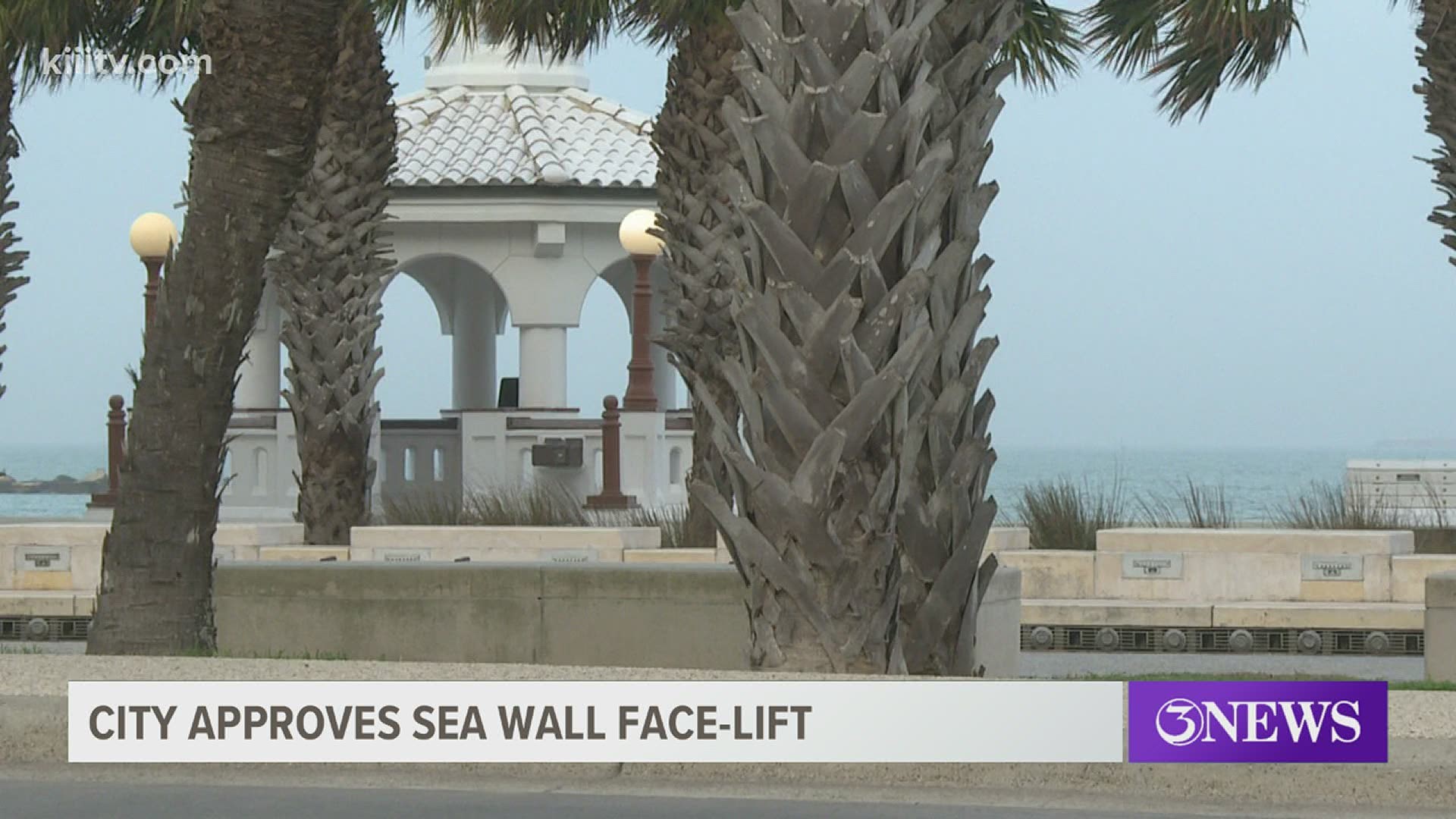 City Council approved the funds for a project that will enhance the entire length of the seawall.