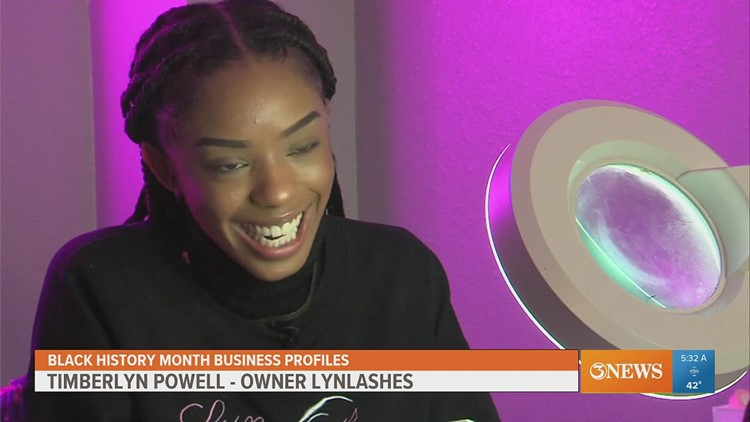 'Hopefully I can be the start of the change': LynLashes owner looking to break Black stereotypes