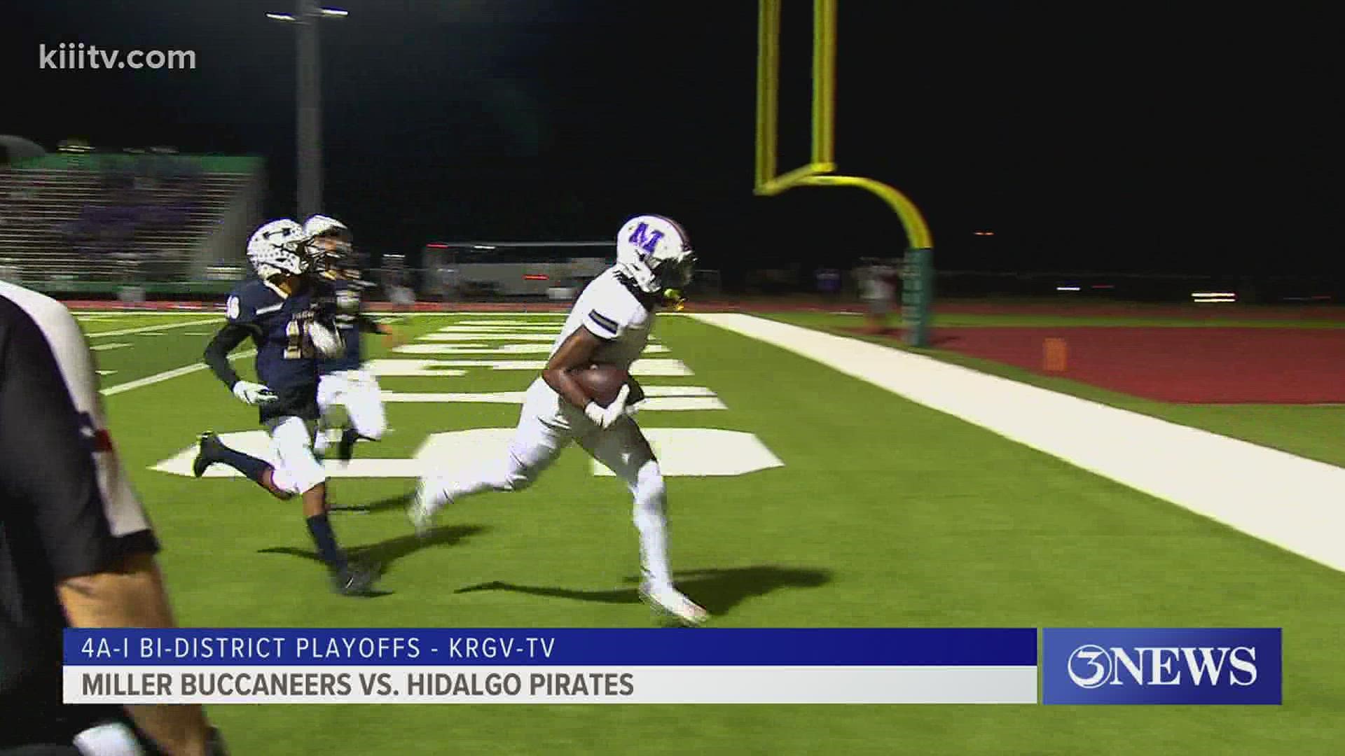 Sports Blitz: Round 1, Hidalgo at Miller. Miller lives to see another game and will make it round 2.