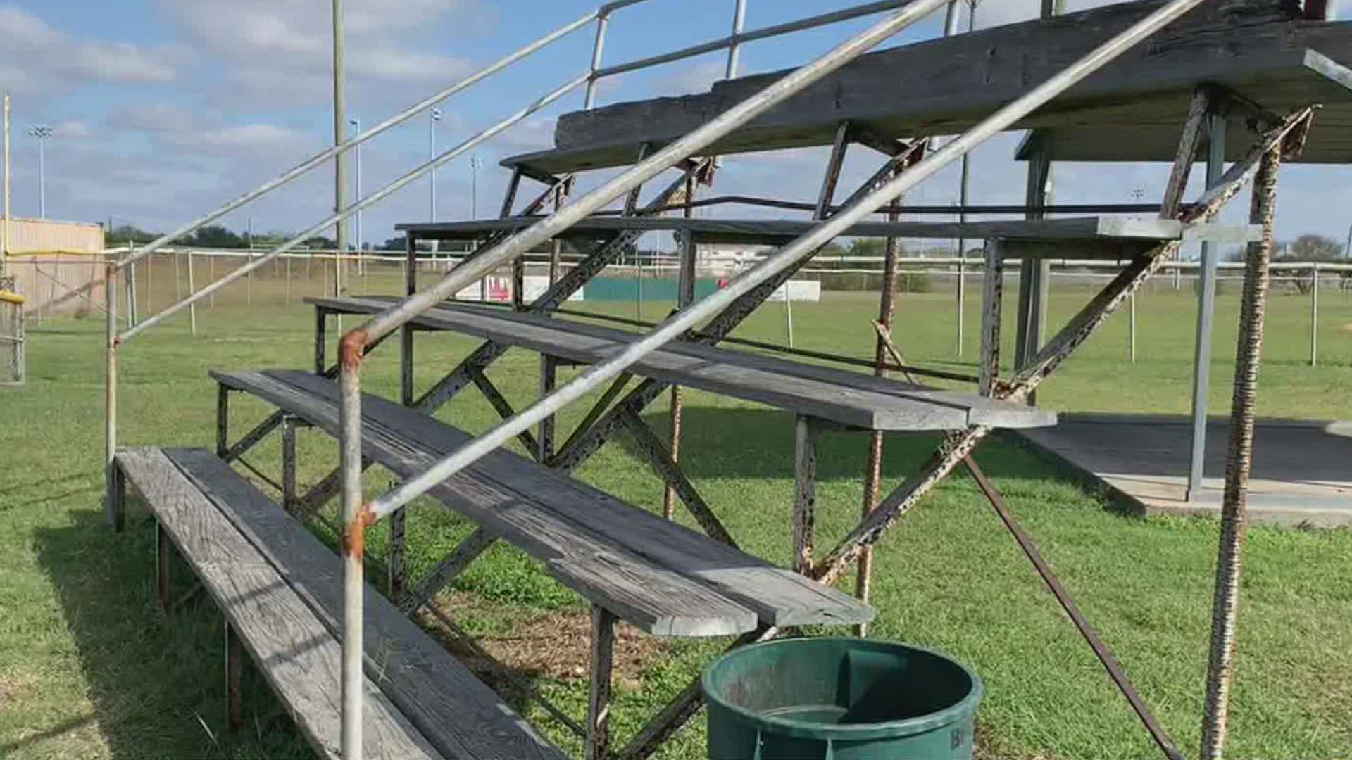 Many of the fields at the baseball complex at Greenwood and Horne are in horrible shape and will be renovated as part of Bond 2022.