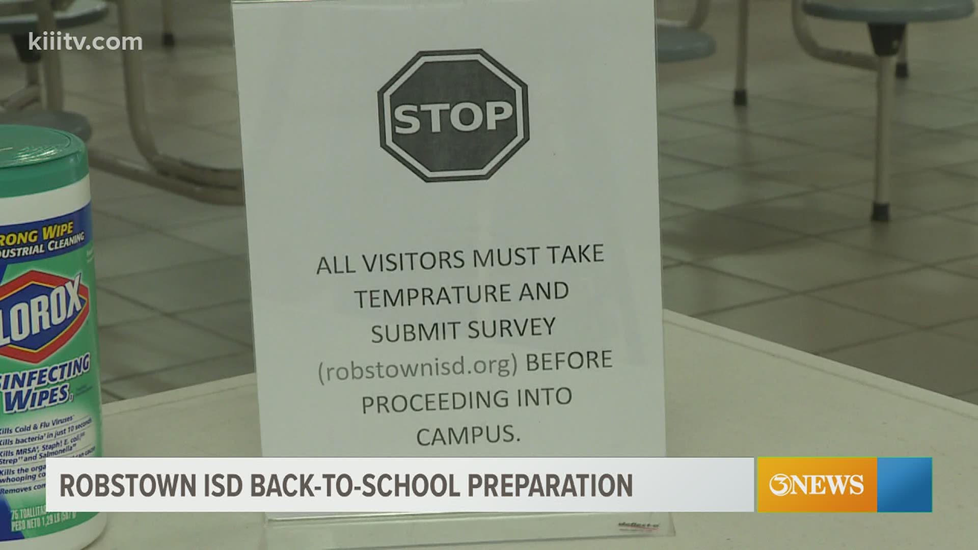 While classes are starting remotely, Robstown ISD is preparing for when students return to campus.