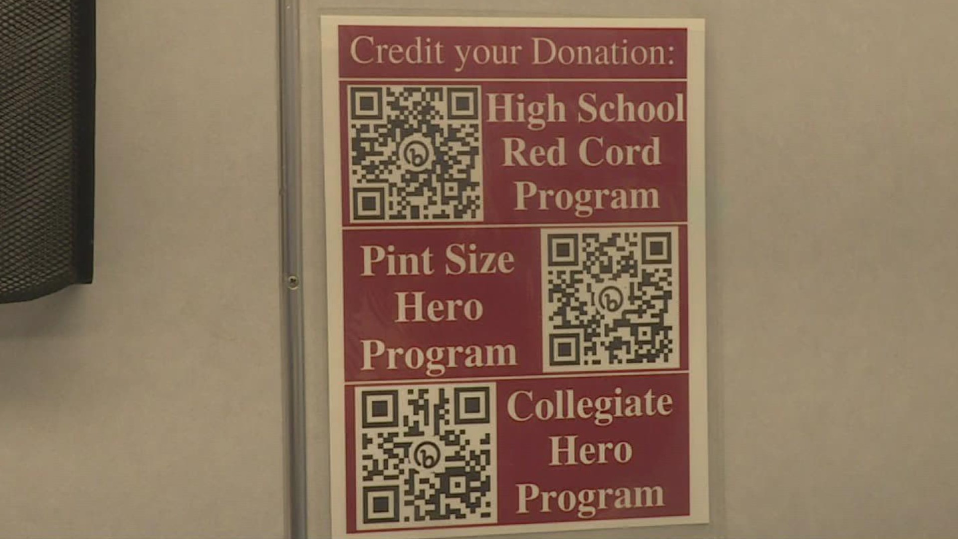 On Wednesday at London High School, the Coastal Bend Blood Center promoted their High School Hero and Red Core Programs that promote "giving the gift of life."