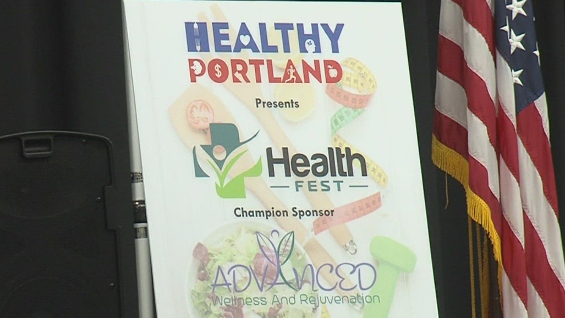 The Portland Chamber of Commerce held their second event to 'make healthy fun'.