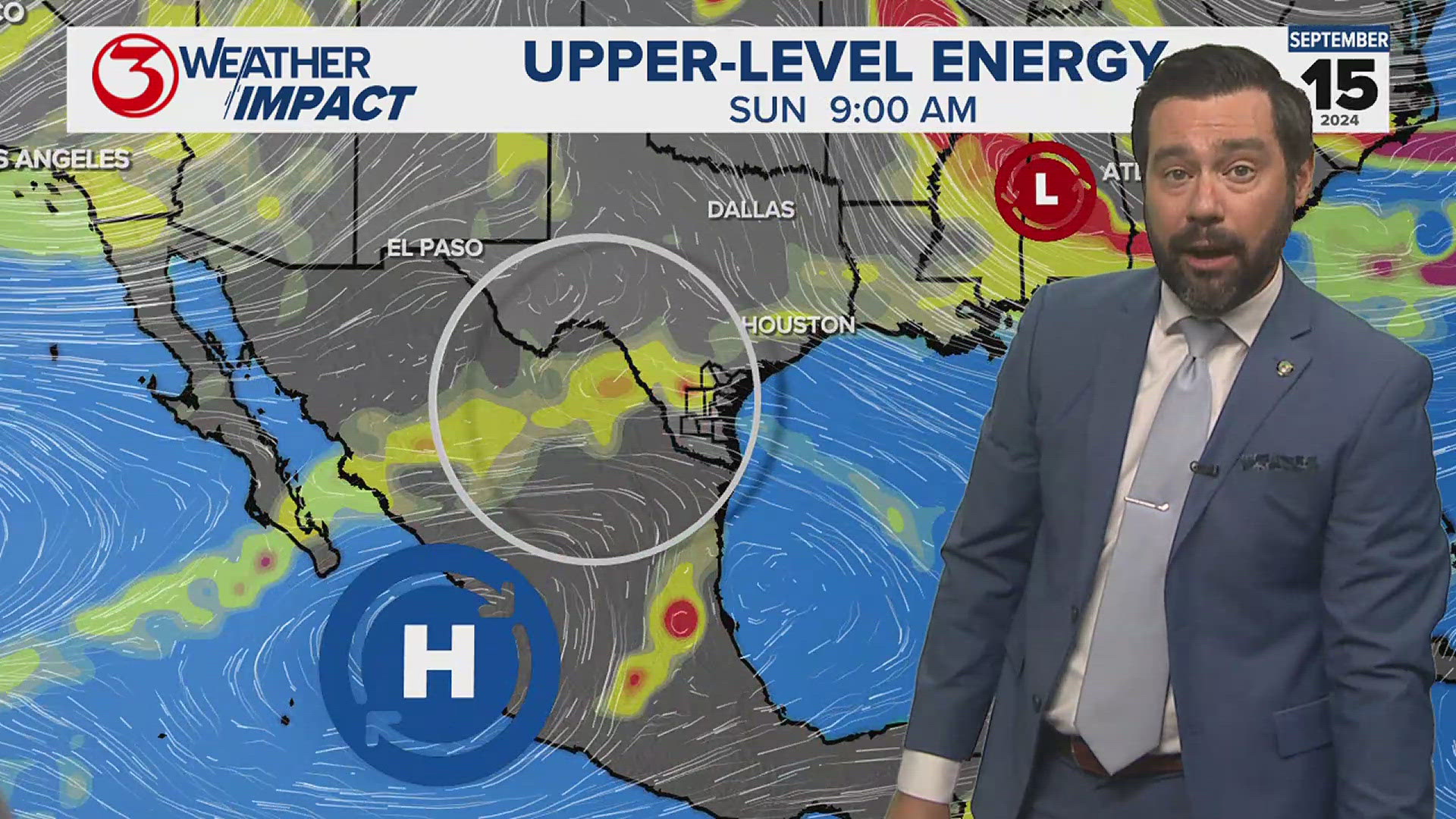 Heat and humidity build back into the Coastal Bend over the weekend and will be in place for an extended period of time. Low rain chance, Sunday/Monday.