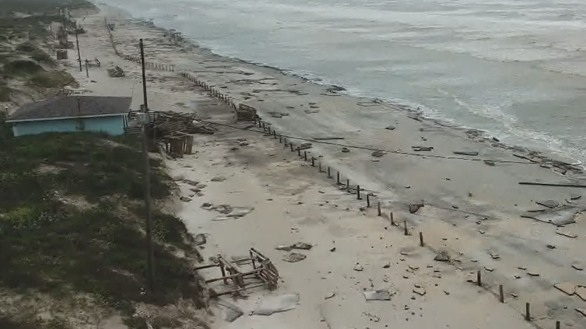 Island Report A Look At The Padre Island National Seashore Post Hurricane Hanna