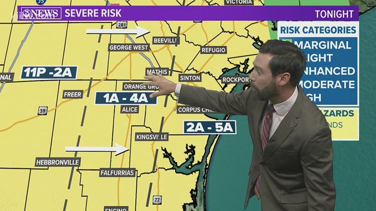 Forecast: Expect storms Monday night/Tuesday morning