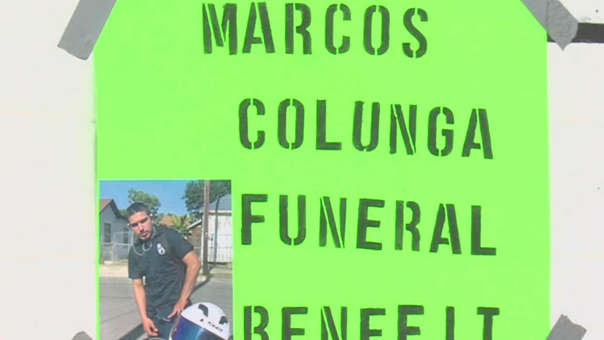 Colunga lost his life in a crash off of Ennis Joslin and Alameda on the 4th of July.