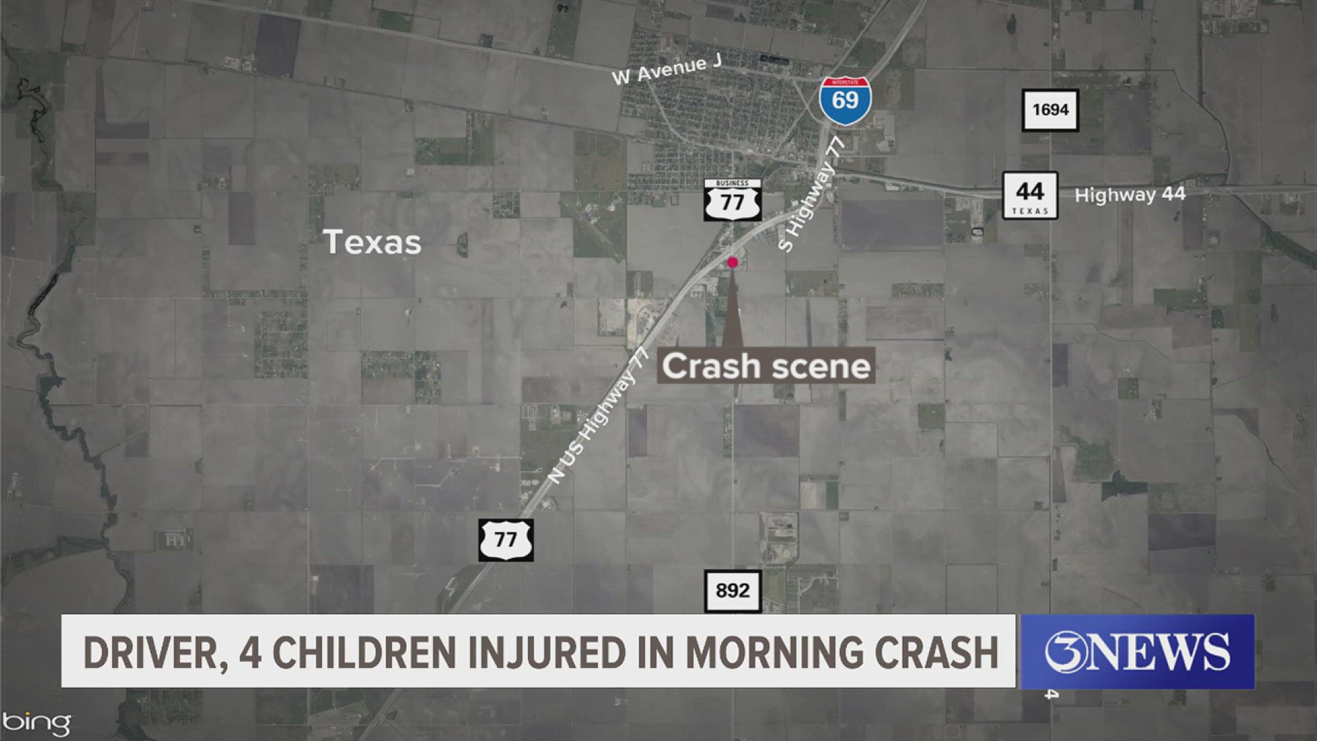Crash in Robstown sends mother, and her four children to the hospital ...