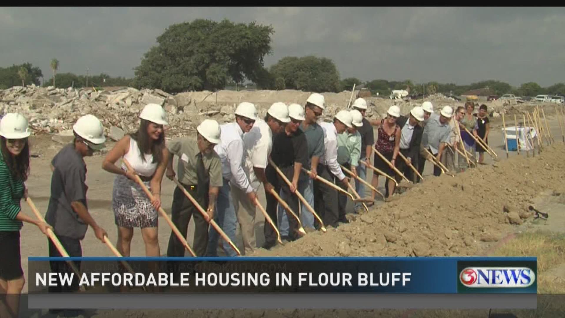 New affordable housing being built in Flour Bluff