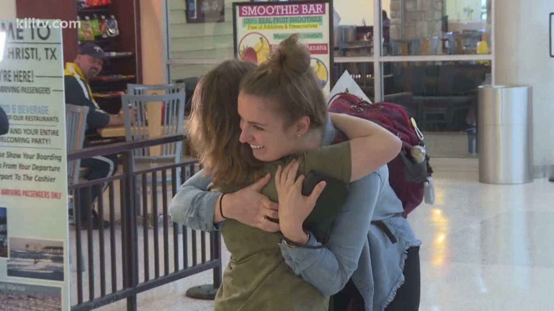 A family in Sinton had an emotional reunion Friday when they finally met the woman that saved their daughters life with her bone marrow.