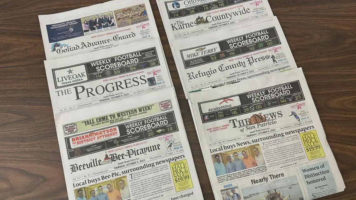 Six Coastal Bend newspapers to go under new ownership