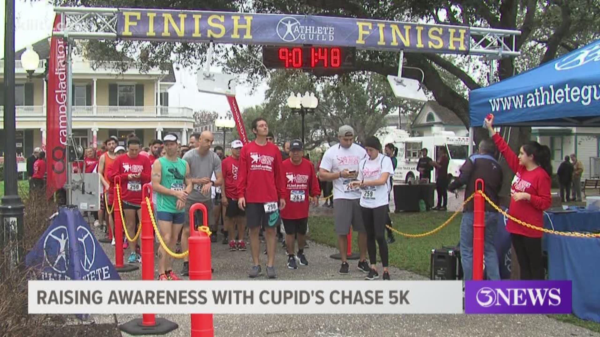 Cupid's Chase 5K kicks off this weekend in Corpus Christi