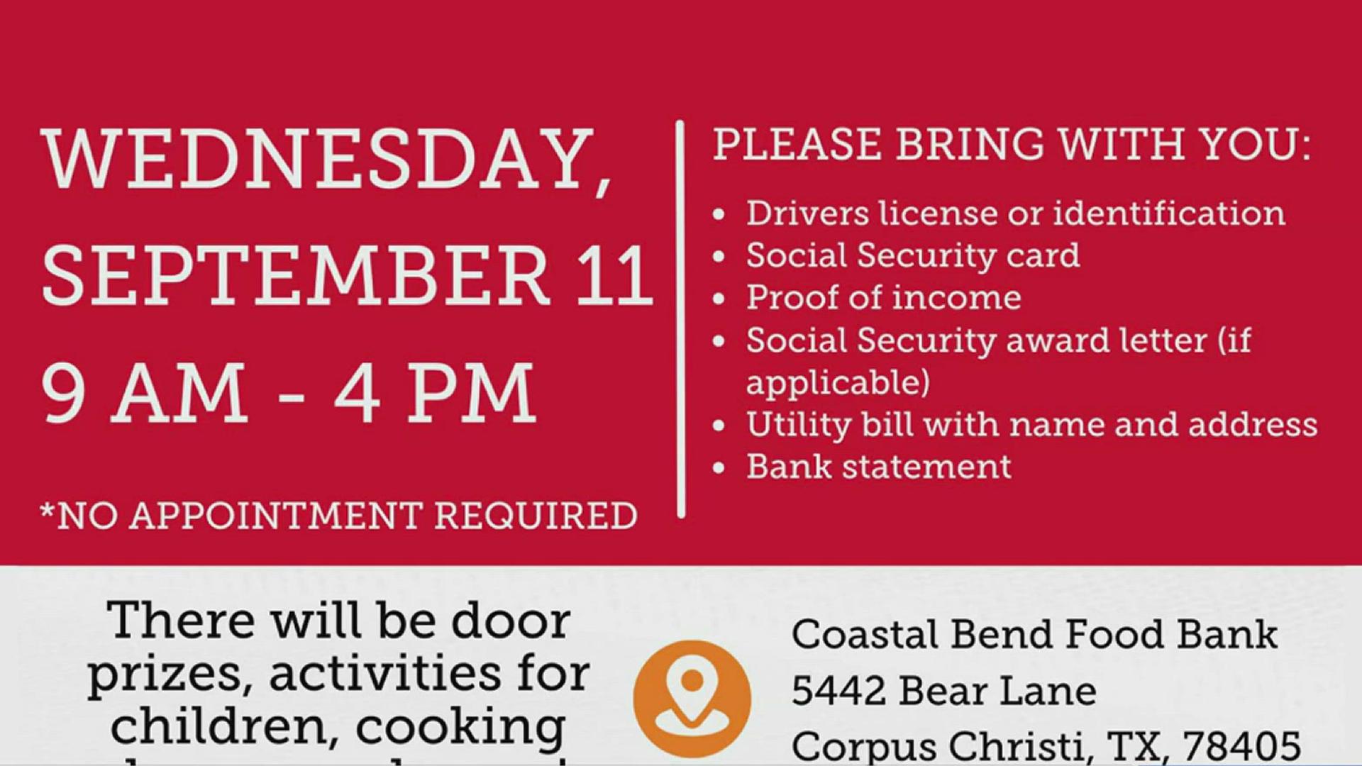 The Coastal Bend Food Bank is hoping to not only get folks registered for snap but also spread the word that qualifying for 'Snap' isn't as difficult as you think.