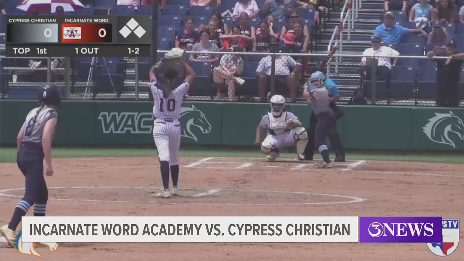 The Lady Angels rallied late, but couldn't complete it in an 8-6 loss to Cypress Creek. Highlights courtesy TAPPS TV Network.