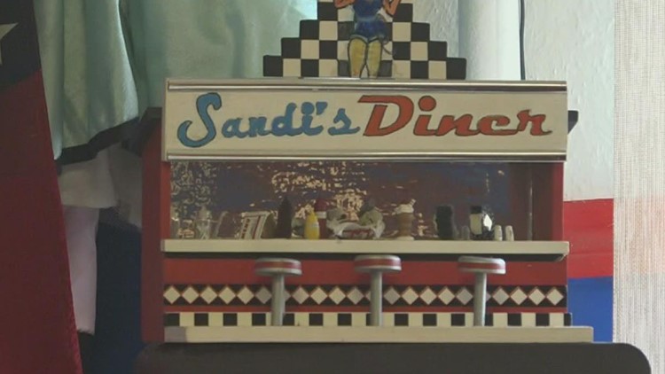 Sandi's Diner opening such a success... they ran out of food!
