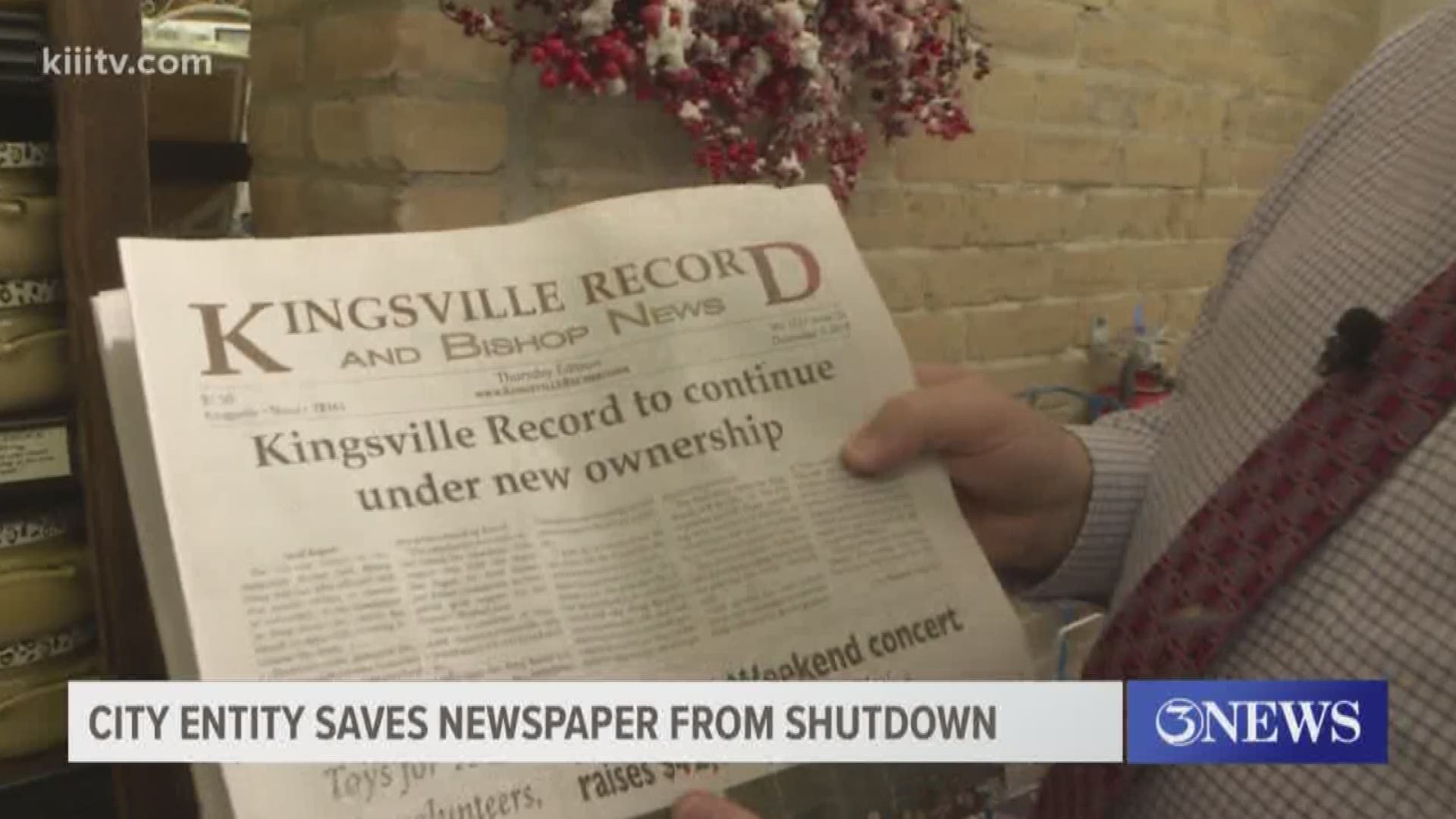 Kingsville Record and is under new ownership