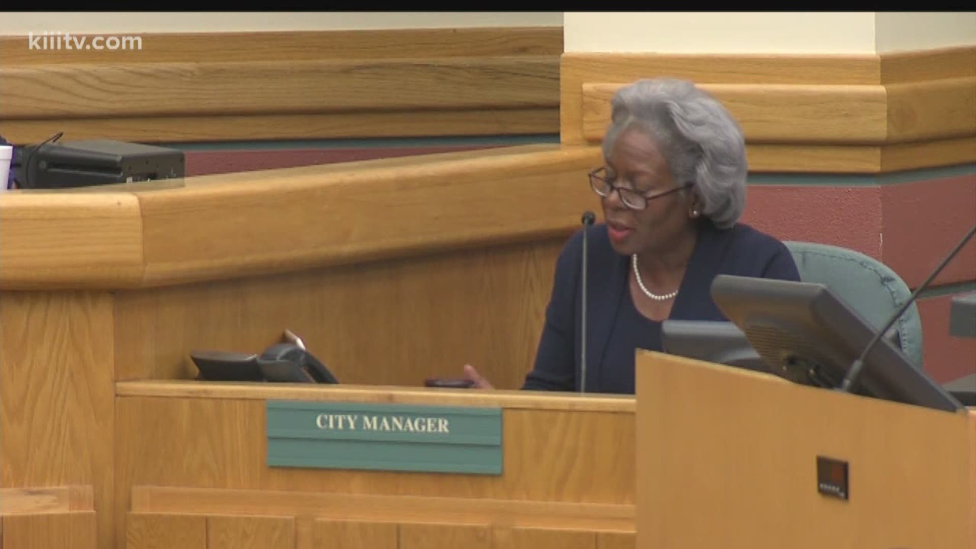 Corpus Christi City Manager Margie Rose is currently under review by city council. 