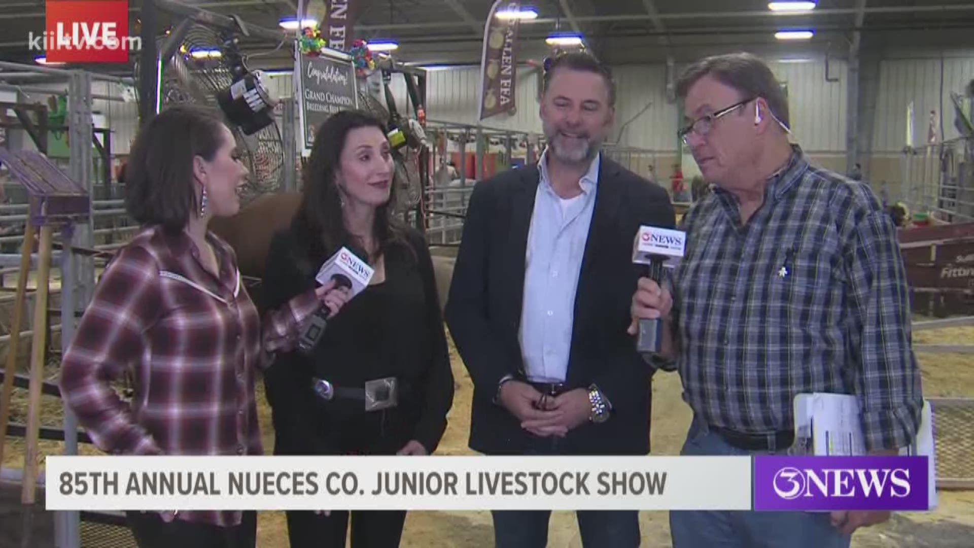 Coverage of 85th Annual Nueces County Junior Livestock Show