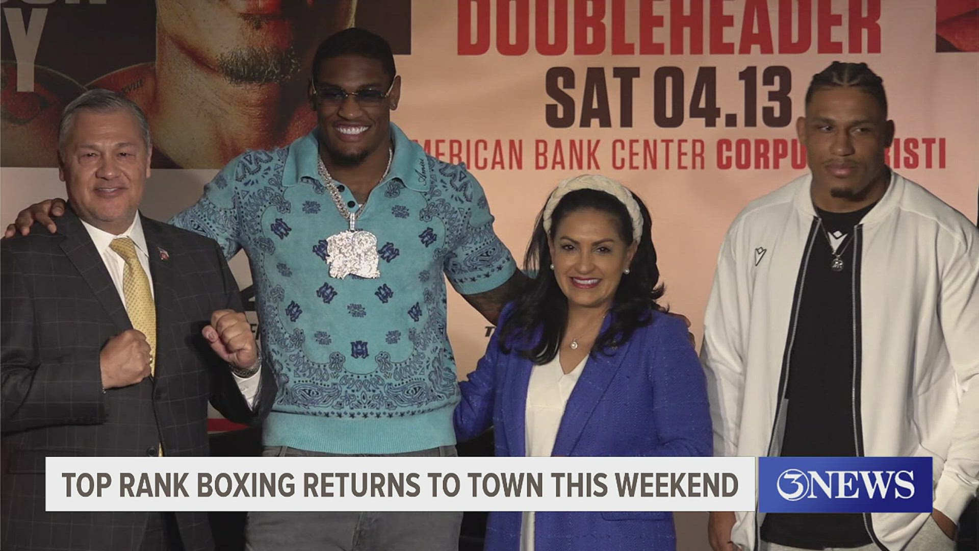 The undercard features two Corpus Christi natives.