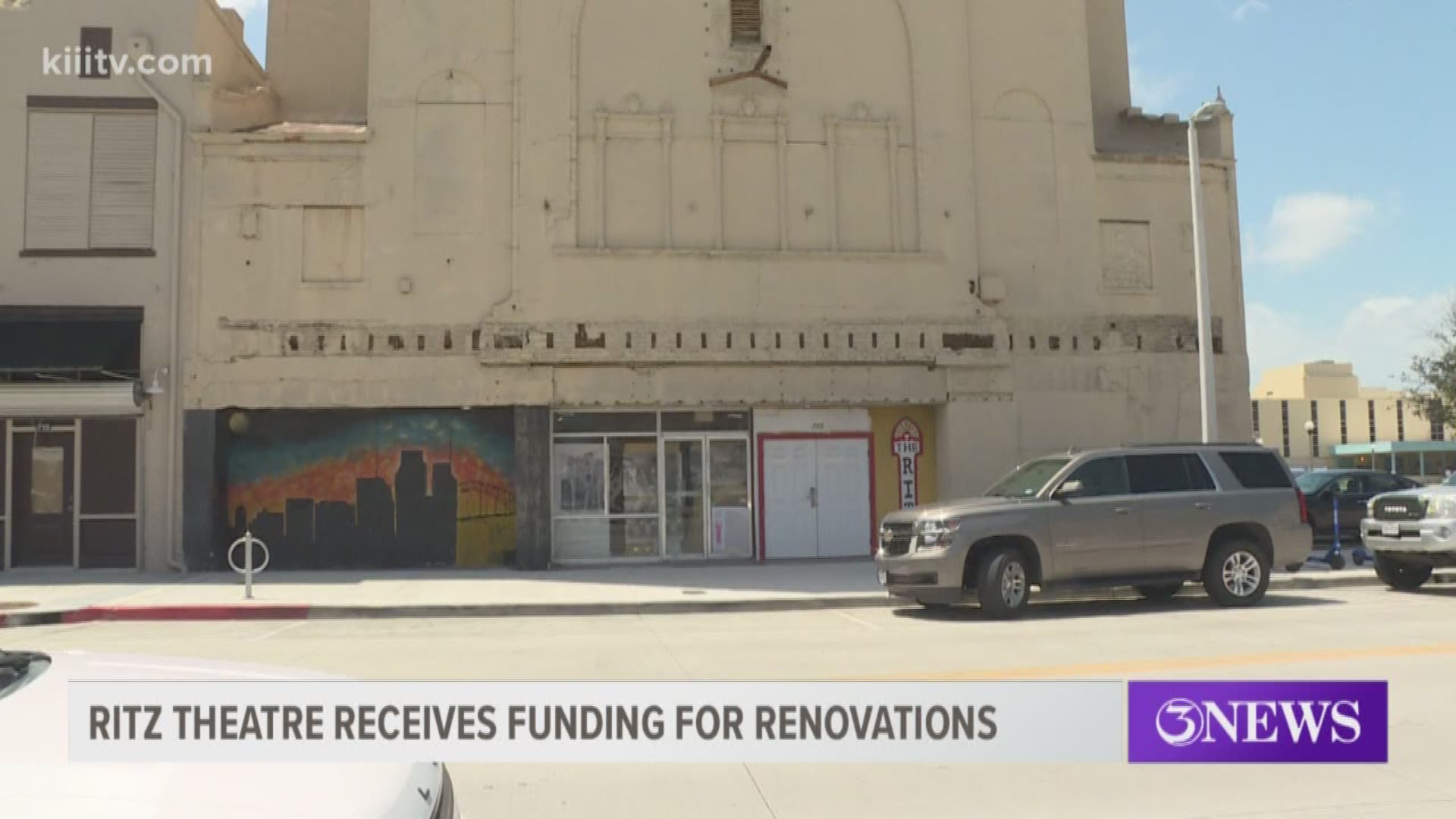 An organization that's been working to restore the historic Ritz Theatre was approved for a $100,000 grant.