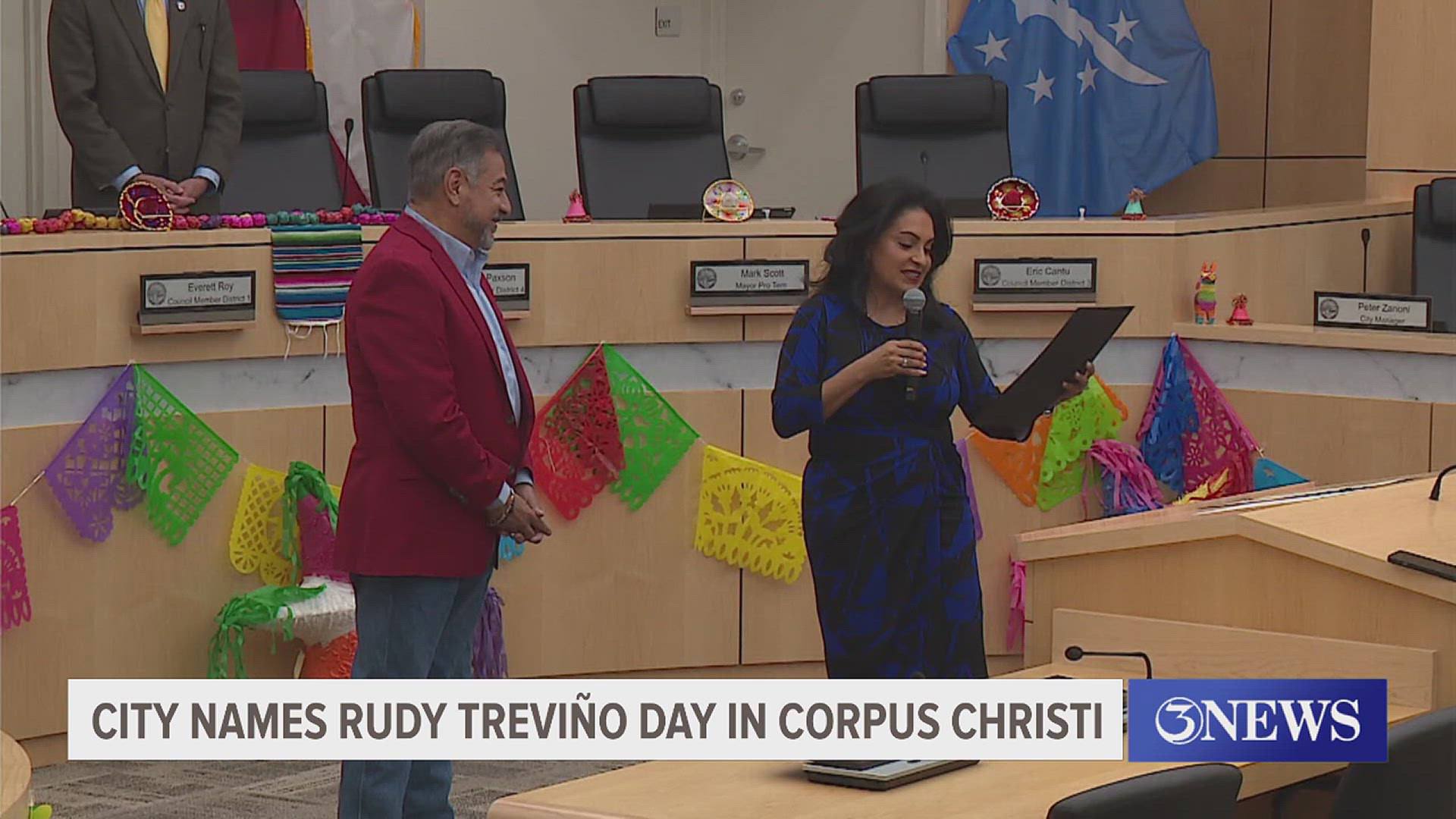 Servi Rudy City proclaims Rudy Treviño Day in Corpus Christi | kiiitv.com