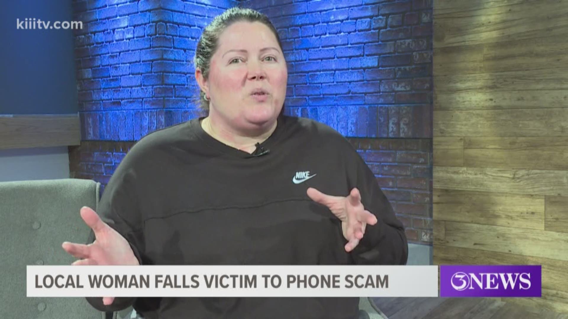 A Corpus Christi woman said just before Christmas she fell victim to a scam and she hopes that by sharing her story she can help others.