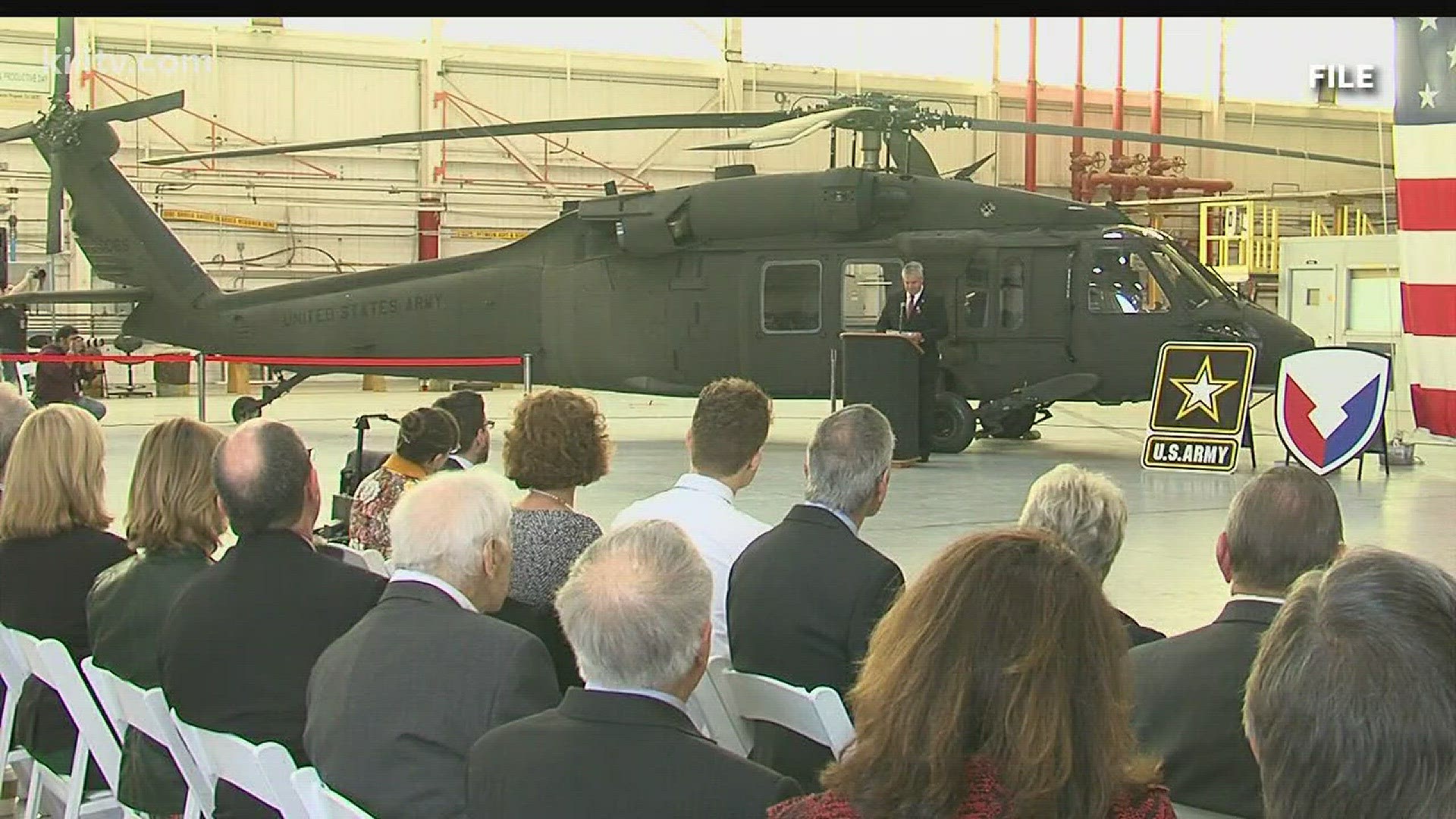 Keeping the U.S. Army's helicopter fleet in tip-top shape is the main mission of the Corpus Christi Army Depot. On Friday, they celebrated 57 years of doing just that.