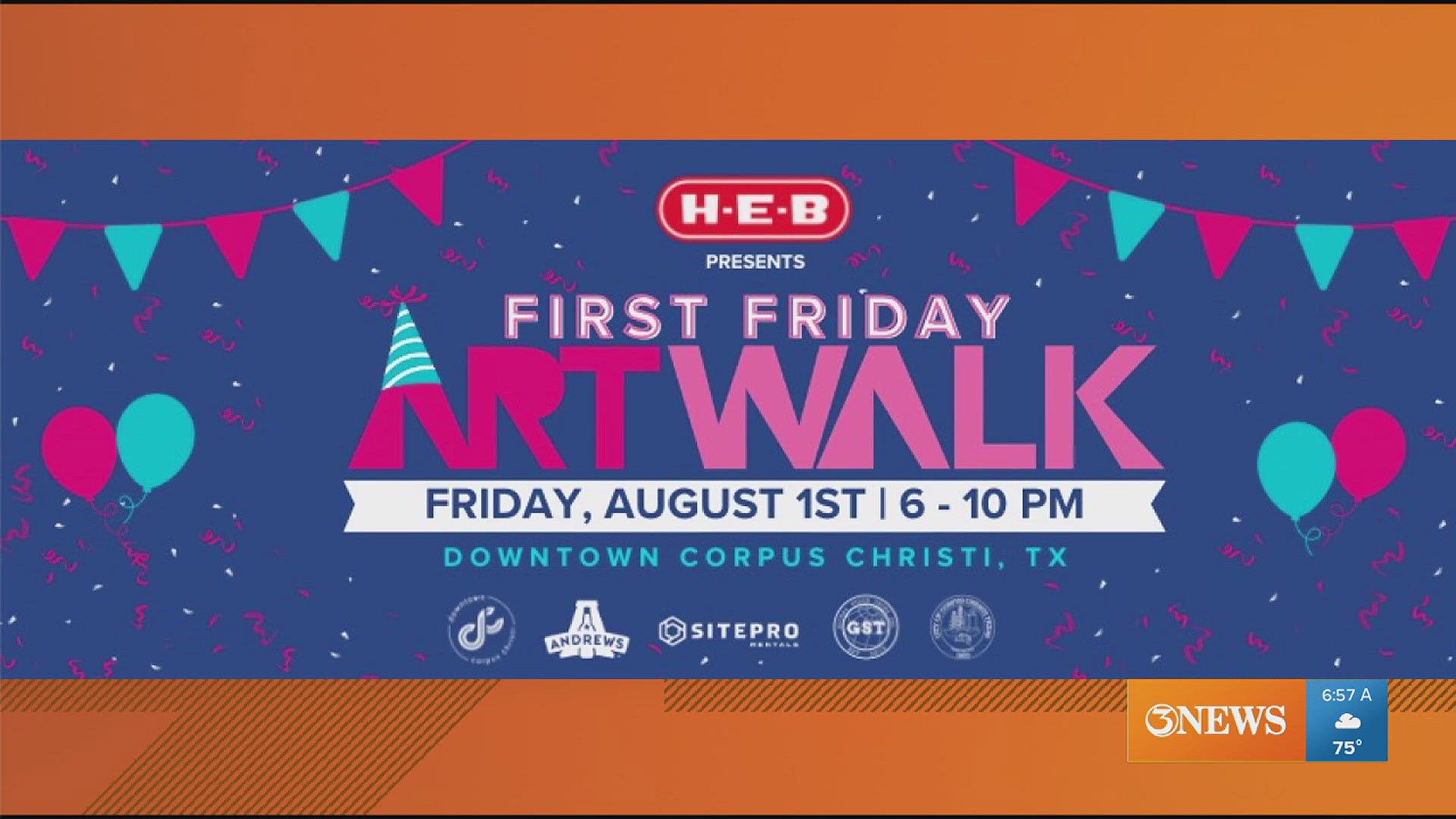 ArtWalk turns 15. New exhibits, local vendors, food trucks, music and much more.