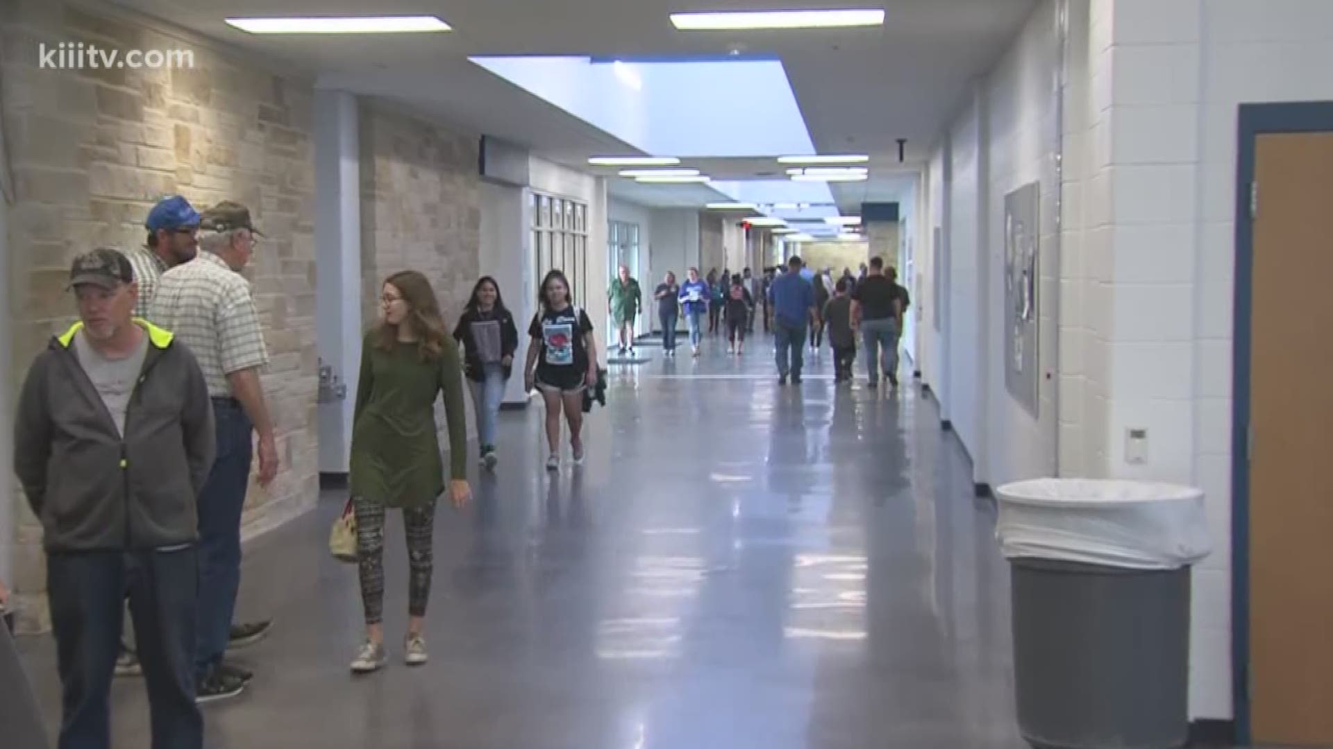 After months of delays, students and teachers in the Ingleside Independent School District now have a brand new high school to finish out the rest of the school year in.