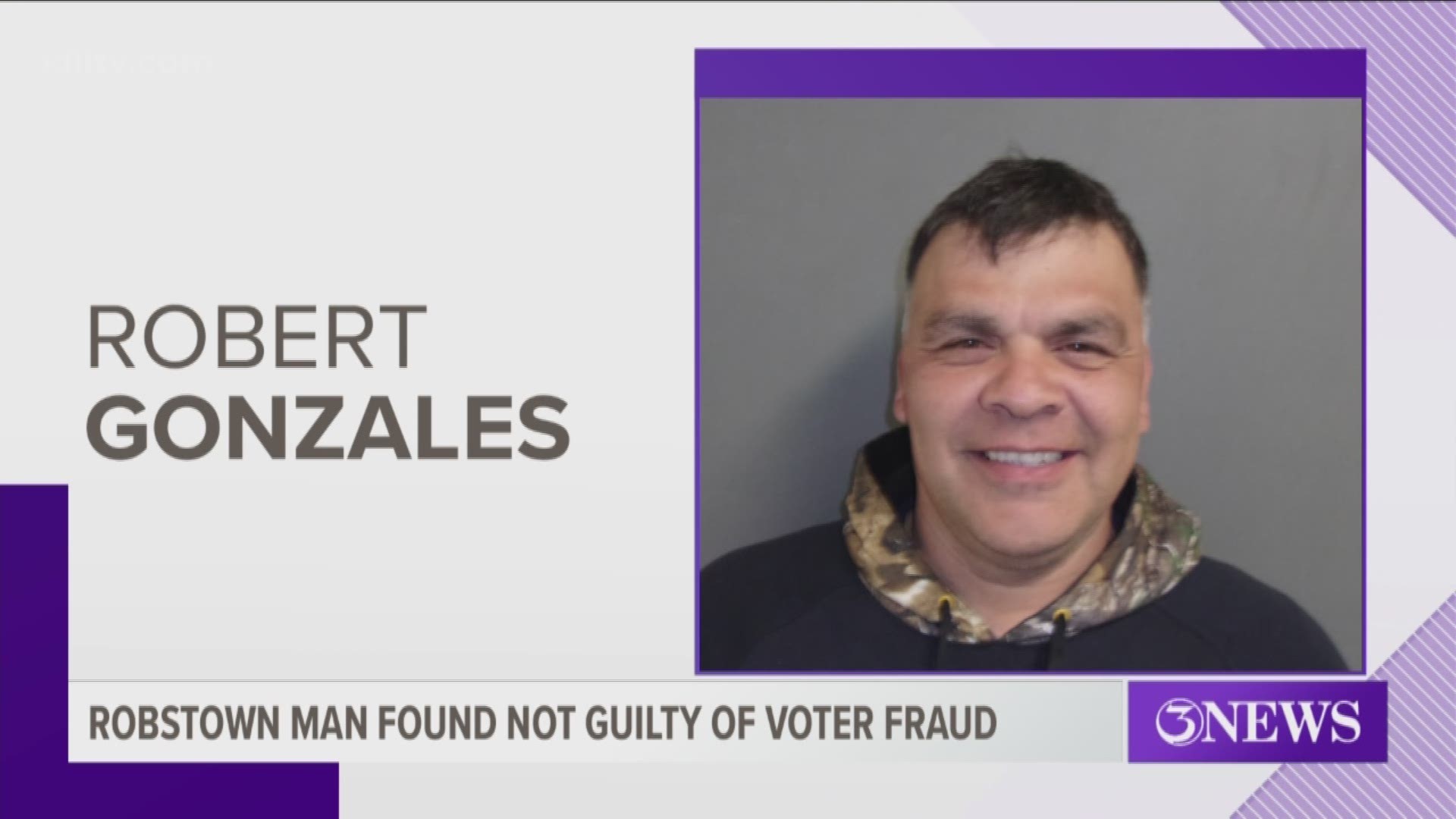 Robert Gonzalez was found not guilty observing the secret ballot of another voter and then unlawfully divulging that person's vote.