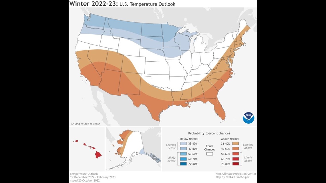 NOAA Releases 2022/2023 Winter Outlook What it means for the Coastal