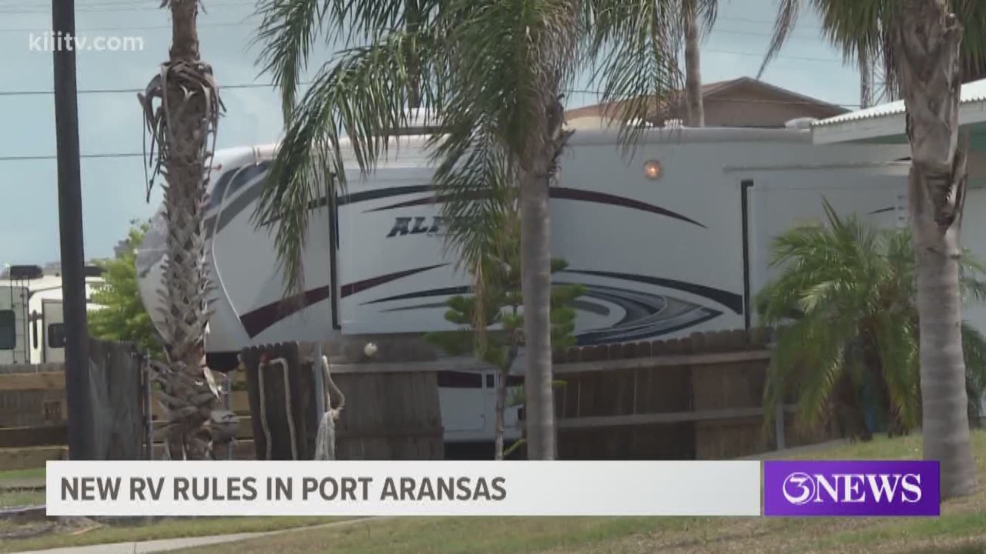 Port Aransas City Council is moving to get their residents to stop living out of RV's unless they have a building permit that shows they intend to rebuild their hurr