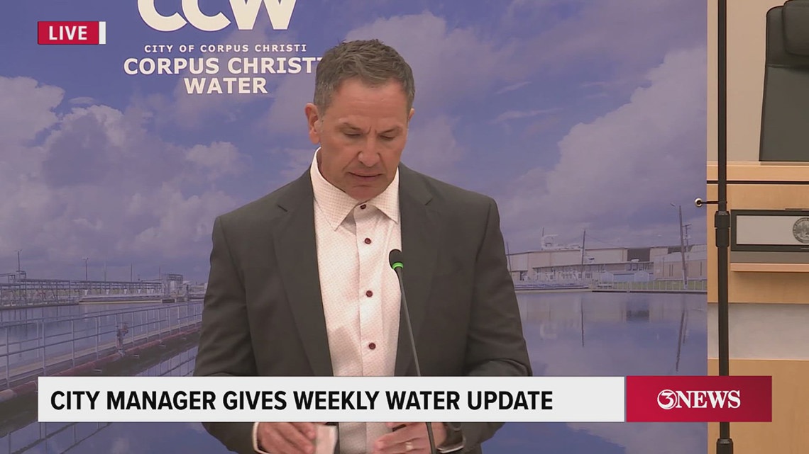 Corpus Christi City Manager gives April 3 water update | kiiitv.com