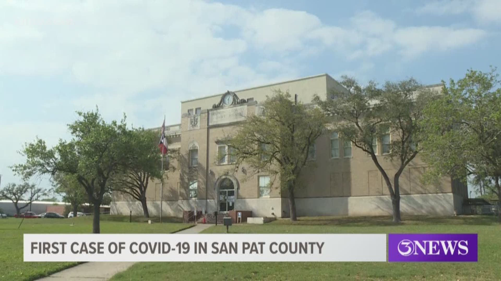 The San Patricio County Health Department confirmed Tuesday it is aware of the patient, who is from McLennan County, and said she is in stable condition.