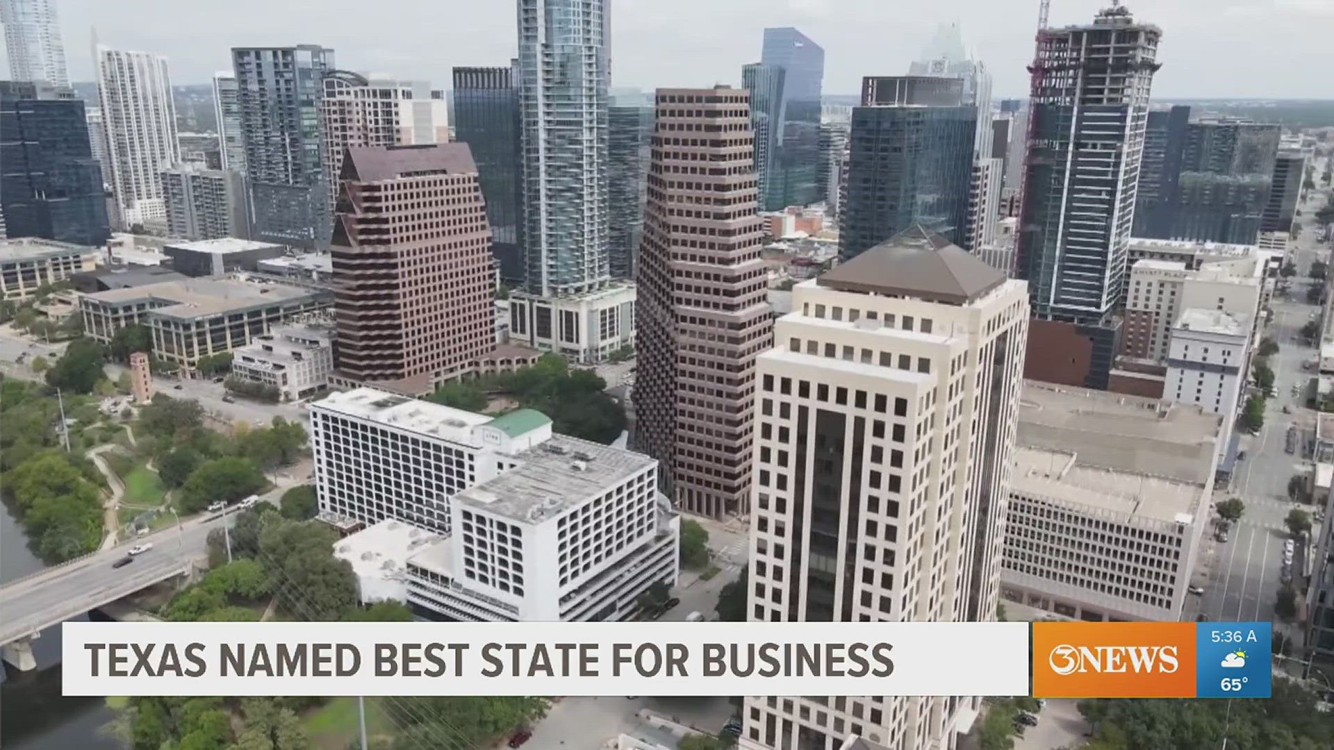 This is the 19th year that the Lone Star State has been named best for business.