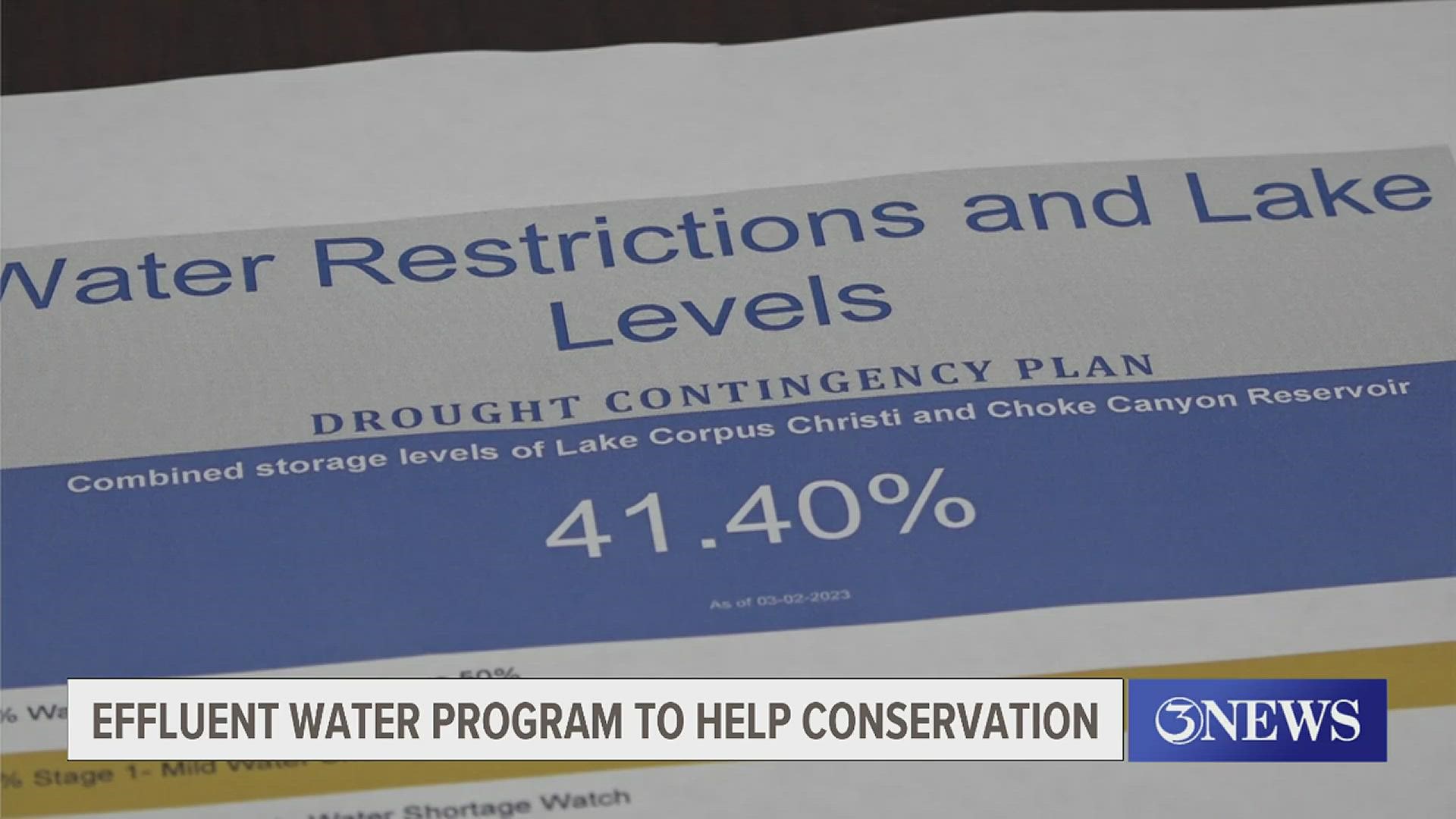 Corpus Christi effluent water programs aims to help conservation