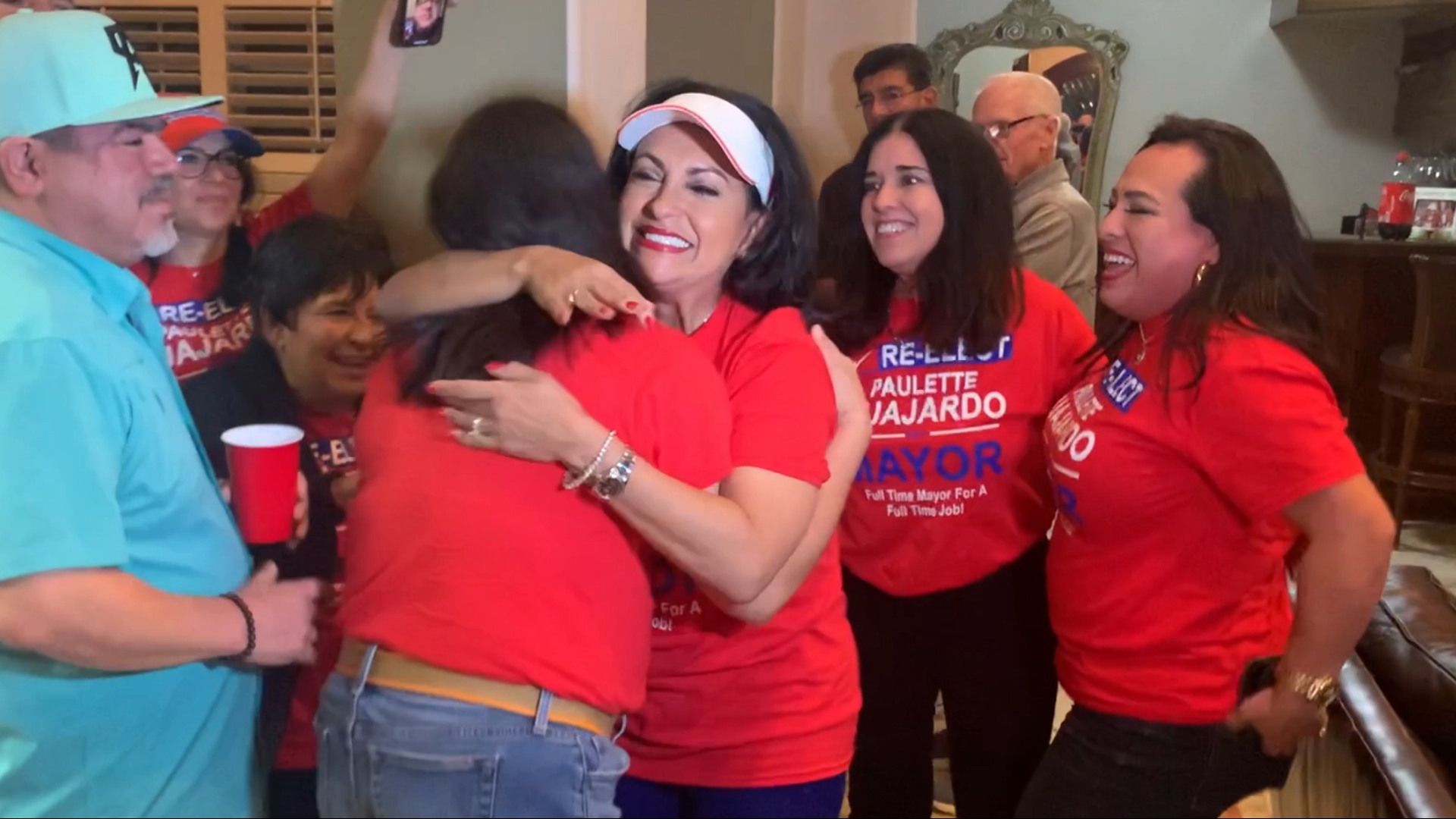 Mayor Paulette Guajardo fended off challenger Michael Hunter in the mayoral runoff election thanks to a huge edge in absentee voting.